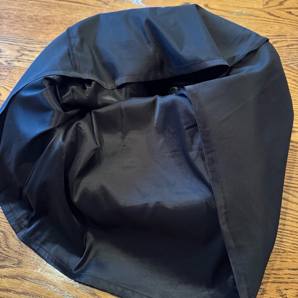 FRAME High 'n' Tight Recycled Black Leather Mini Skirt | Size 32 - Picture 9 of 9